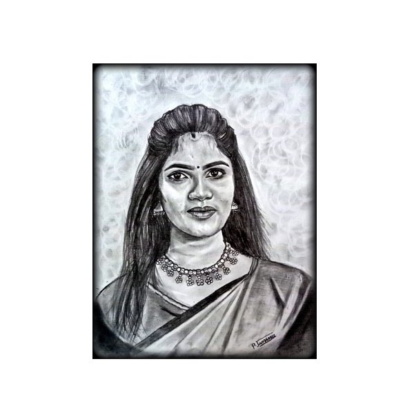 Saint Teresa of Calcutta | Framed Print | Drawing | 12